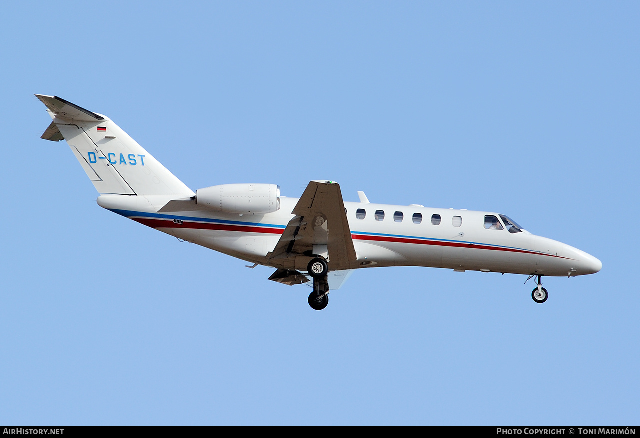 Aircraft Photo of D-CAST | Cessna 525B CitationJet CJ3 | AirHistory.net #763077