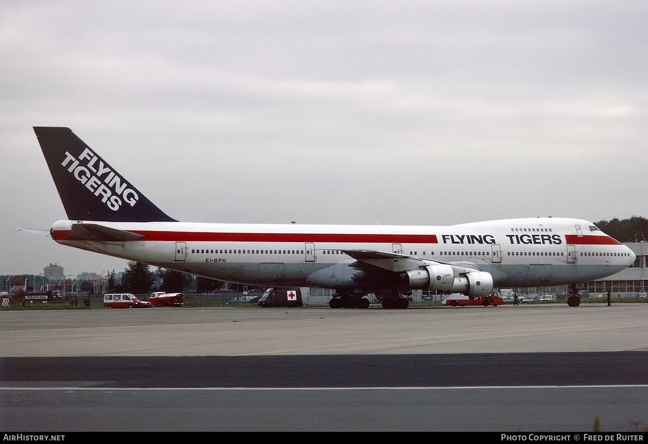 Aircraft Photo of EI-BPH | Boeing 747-133 | Flying Tigers | AirHistory.net #763122