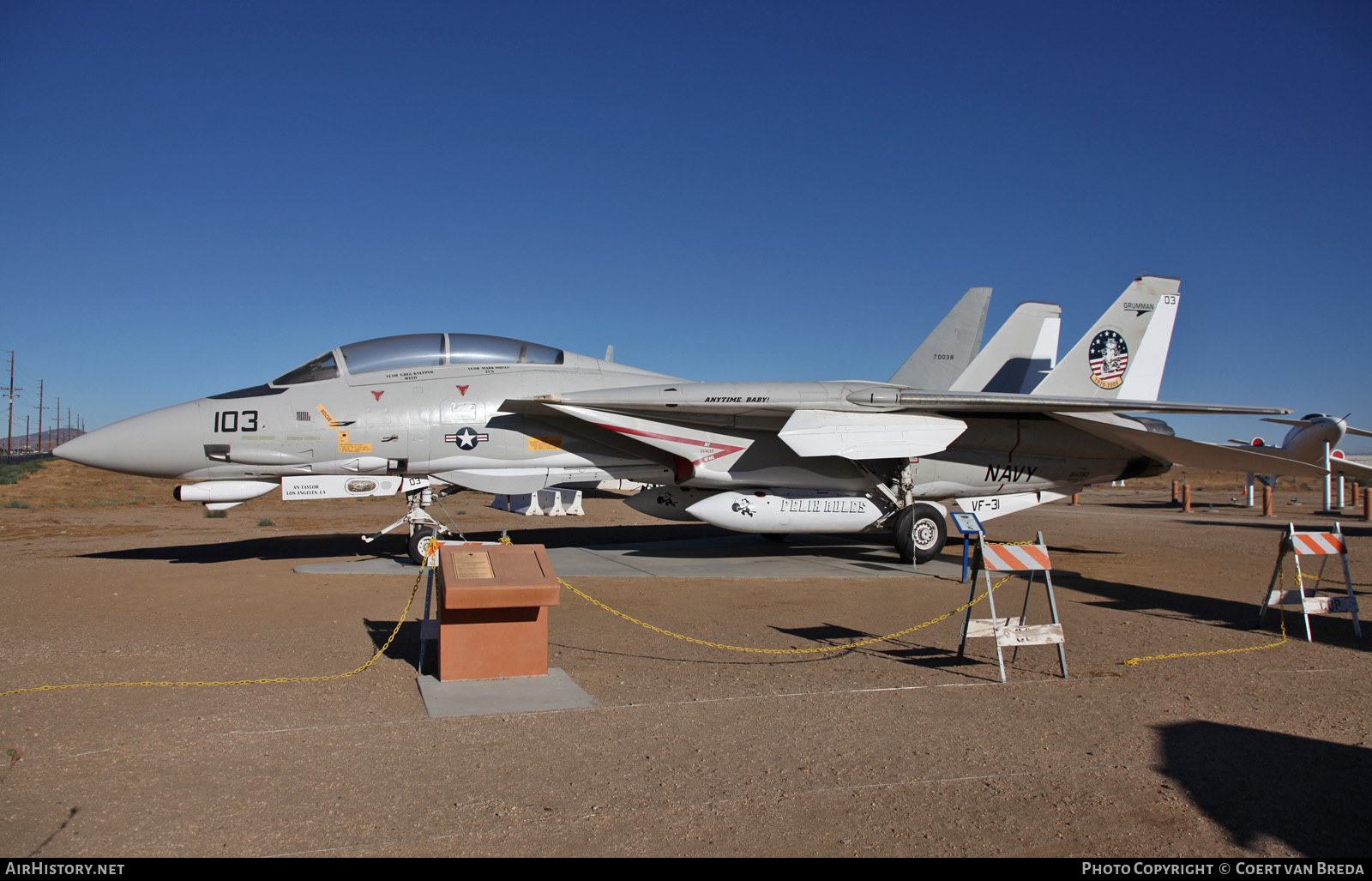 Aircraft Photo of 164350 | Grumman F-14D Tomcat | USA - Navy | AirHistory.net #763150