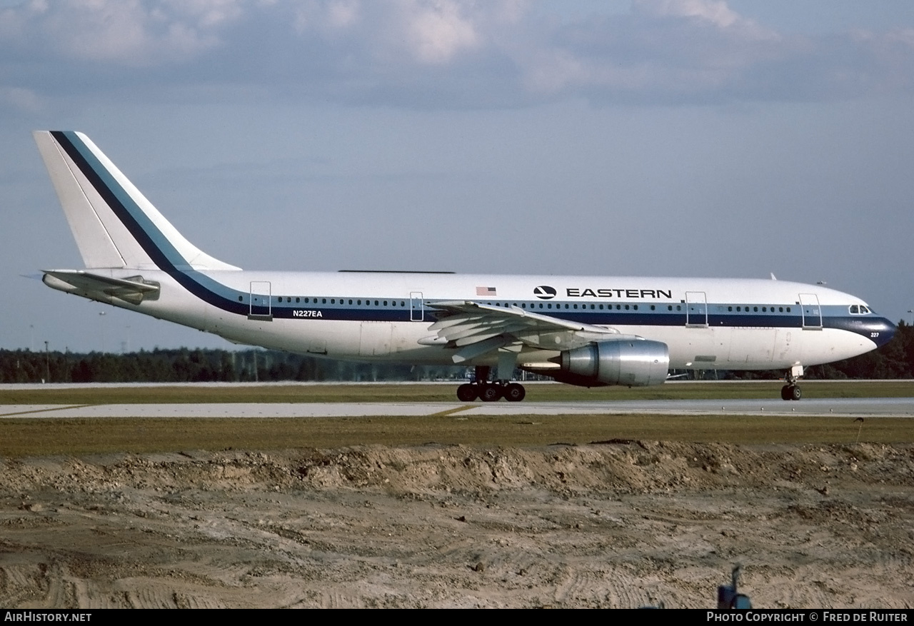 Aircraft Photo of N227EA | Airbus A300B4-203 | Eastern Air Lines | AirHistory.net #763152