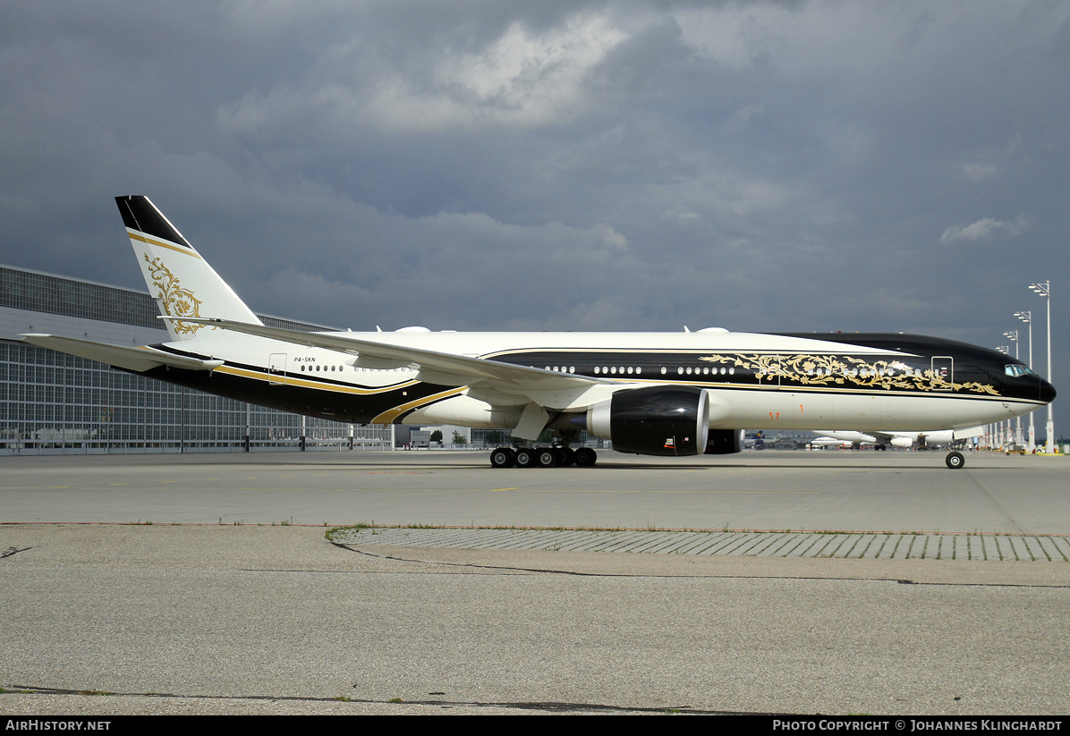Aircraft Photo of P4-SKN | Boeing 777-2FB/LR | AirHistory.net #763173