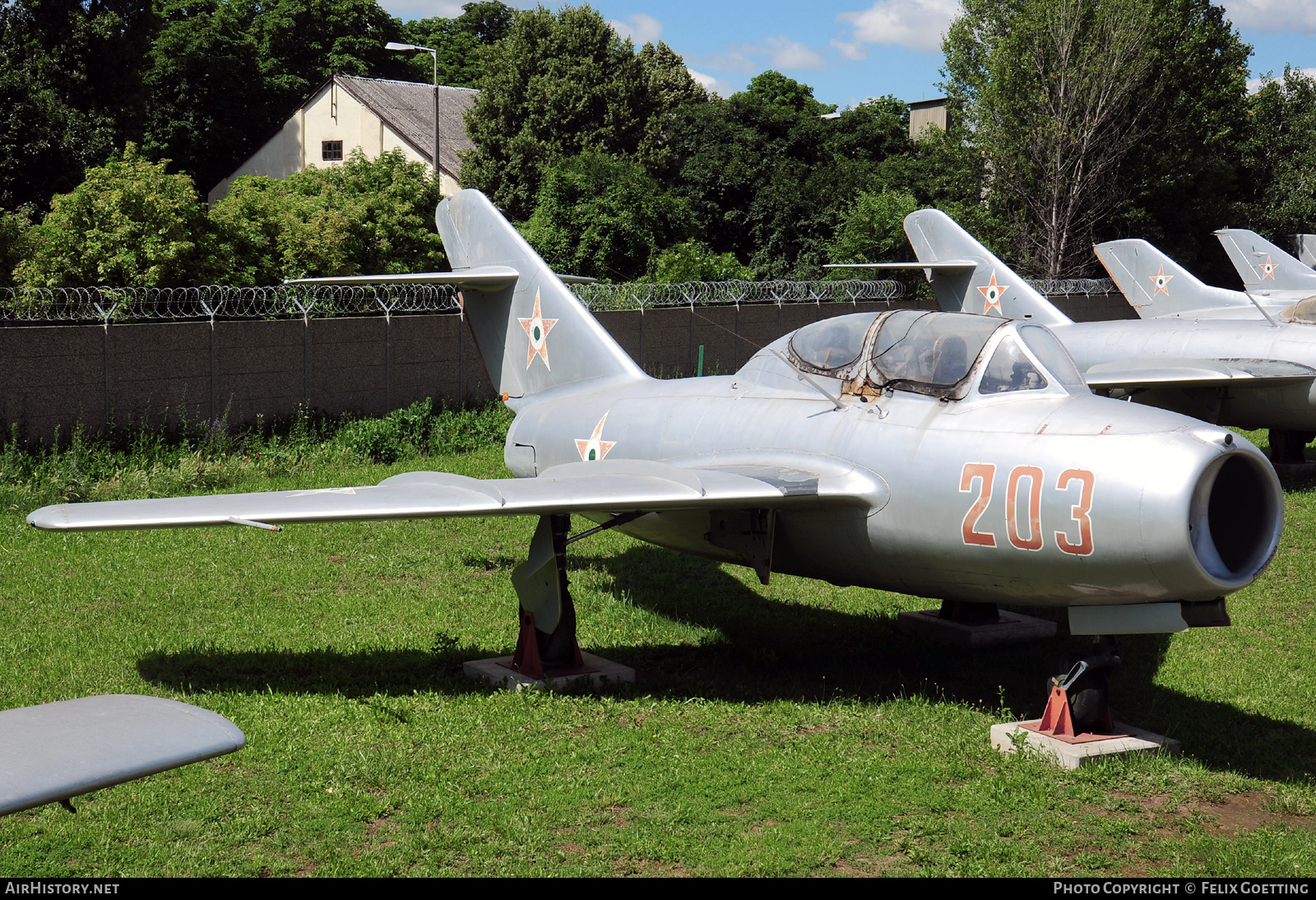 Aircraft Photo of 203 | Mikoyan-Gurevich MiG-15UTI | Hungary - Air Force | AirHistory.net #763190