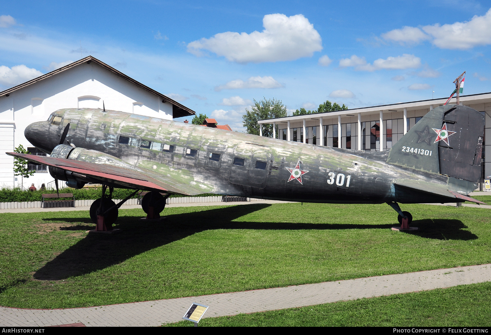 Aircraft Photo of 301 | Lisunov Li-2T | Hungary - Air Force | AirHistory.net #763203