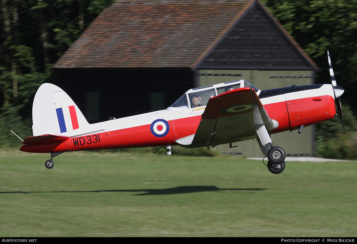 Aircraft Photo of G-BXDH / WD331 | De Havilland DHC-1 Chipmunk Mk22 | UK - Air Force | AirHistory.net #763211