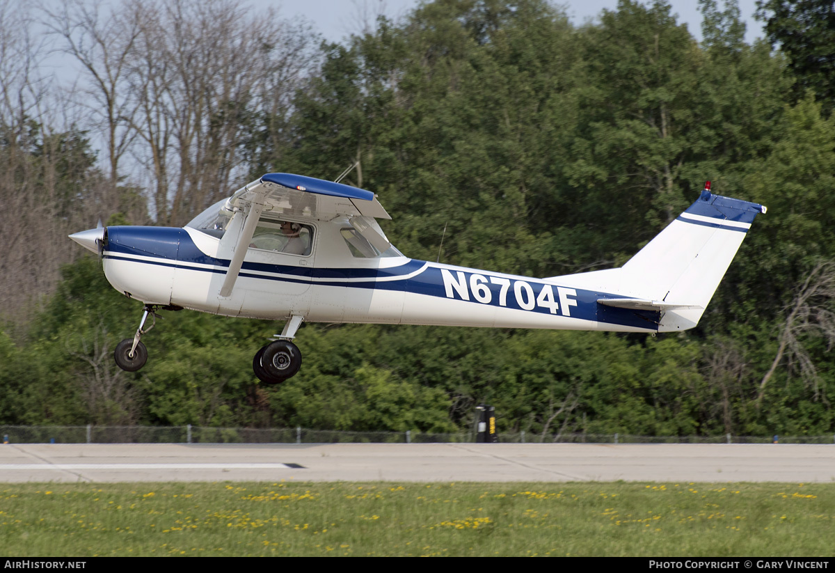 Aircraft Photo of N6704F | Cessna 150F | AirHistory.net #763214