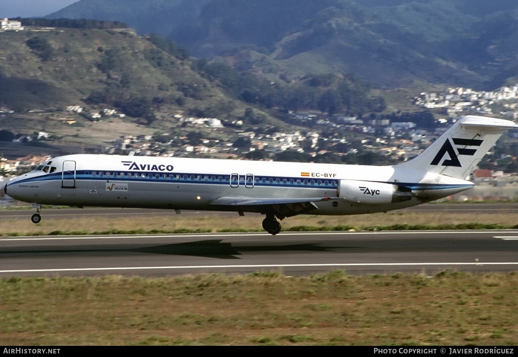 Aircraft Photo of EC-BYF | McDonnell Douglas DC-9-32 | Aviaco | AirHistory.net #763222