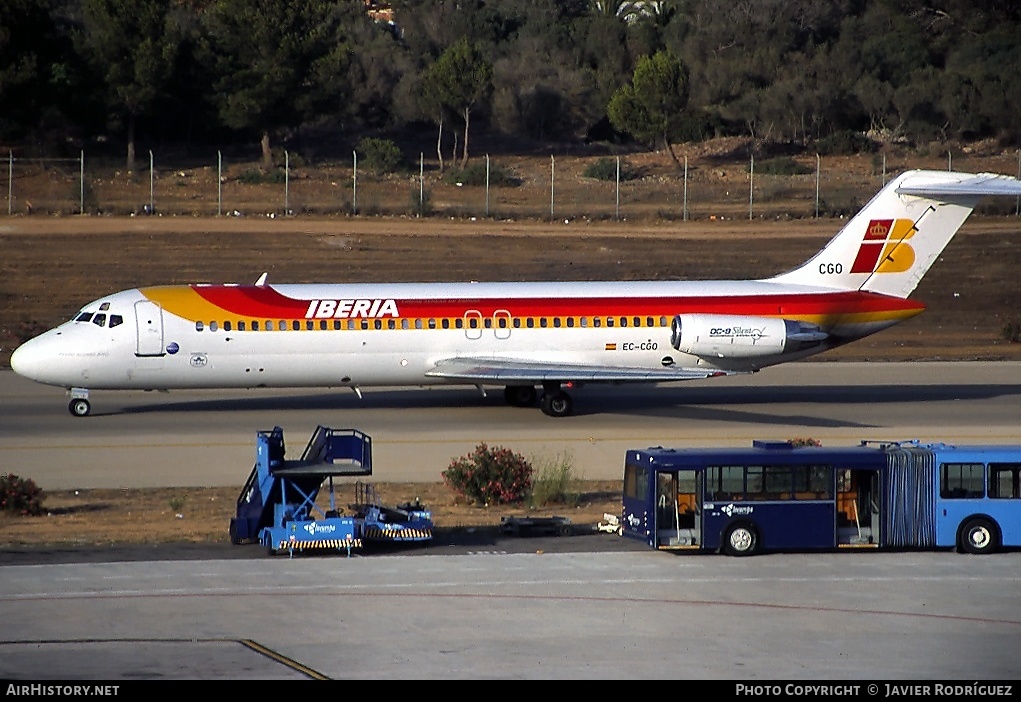 Aircraft Photo of EC-CGO | McDonnell Douglas DC-9-32 | Iberia | AirHistory.net #763236