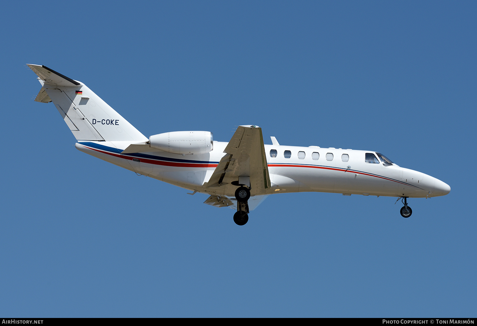 Aircraft Photo of D-COKE | Cessna 525B CitationJet CJ3 | AirHistory.net #763246