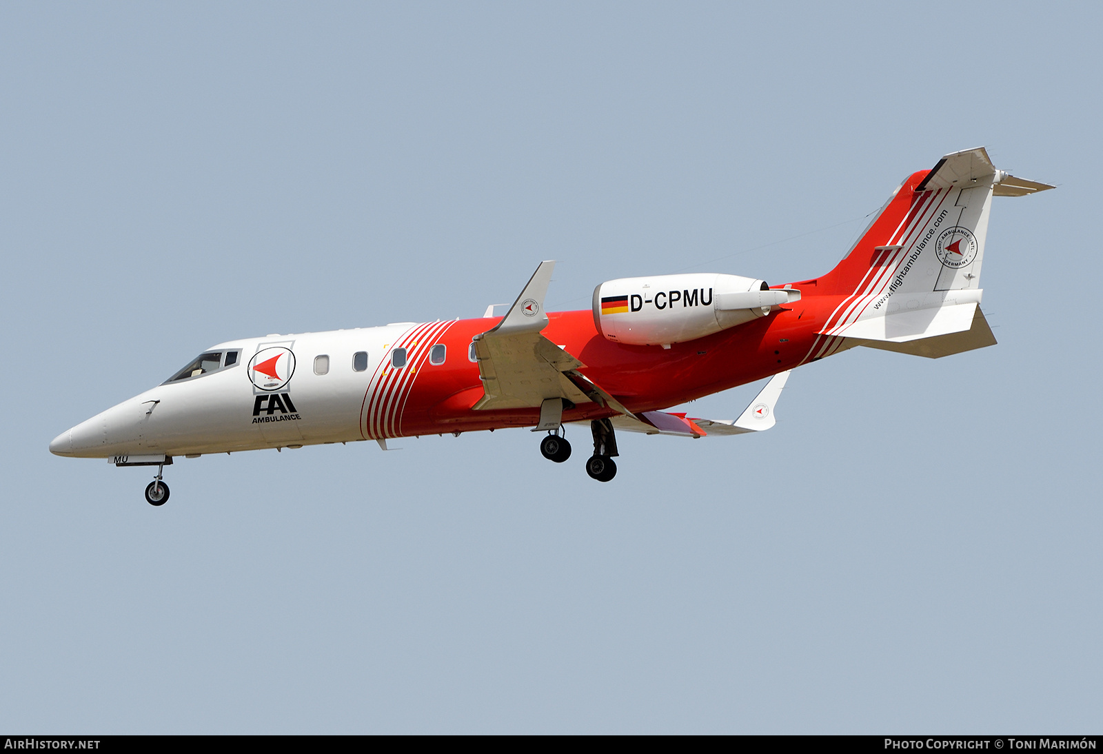 Aircraft Photo of D-CPMU | Learjet 60 | FAI - Flight Ambulance International | AirHistory.net #763248