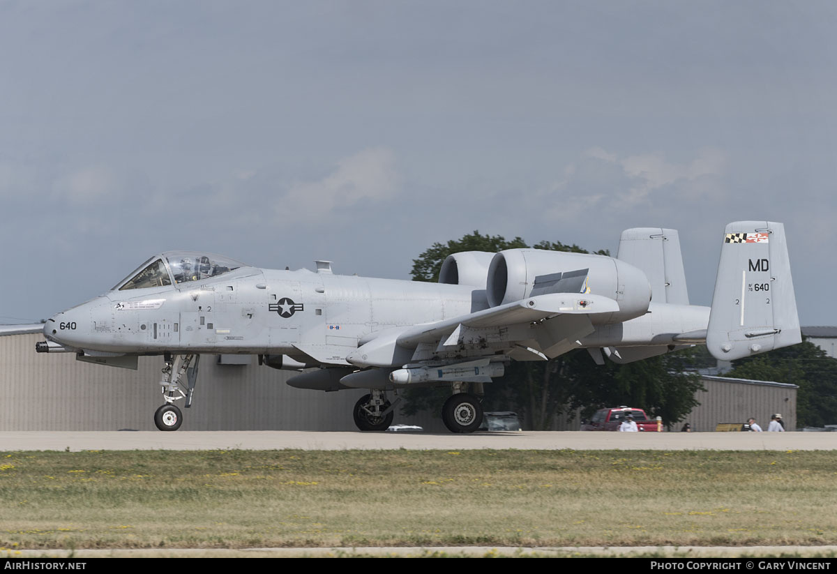 Aircraft Photo of 78-0640 / AF78-640 | Fairchild A-10C Thunderbolt II | USA - Air Force | AirHistory.net #763251