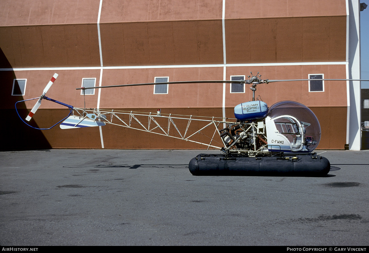 Aircraft Photo of C-FWMQ | Bell 47G-3B-1 | McGillivary Helicopters | AirHistory.net #763253