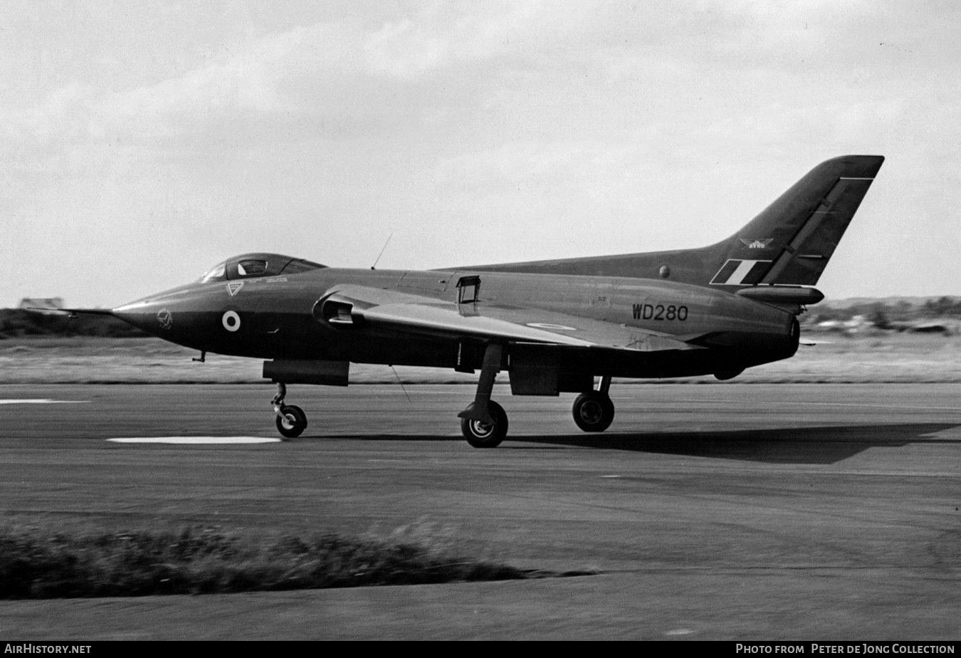 Aircraft Photo of WD280 | Avro 707A | UK - Air Force | AirHistory.net #763269