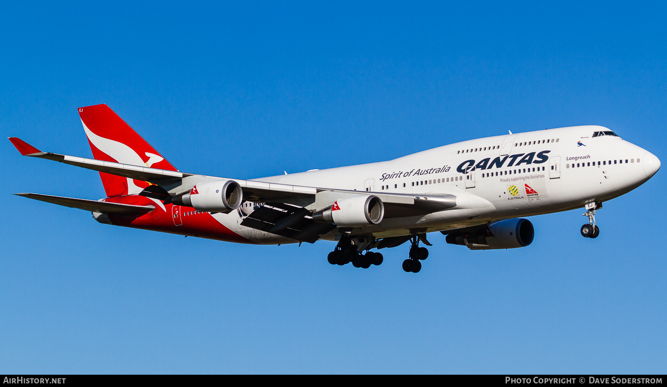 Aircraft Photo of VH-OEJ | Boeing 747-438/ER | Qantas | AirHistory.net #763283