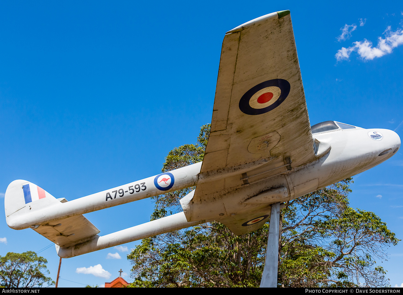 Aircraft Photo of A79-593 | De Havilland D.H. 100 Vampire FB31 | Australia - Air Force | AirHistory.net #763295
