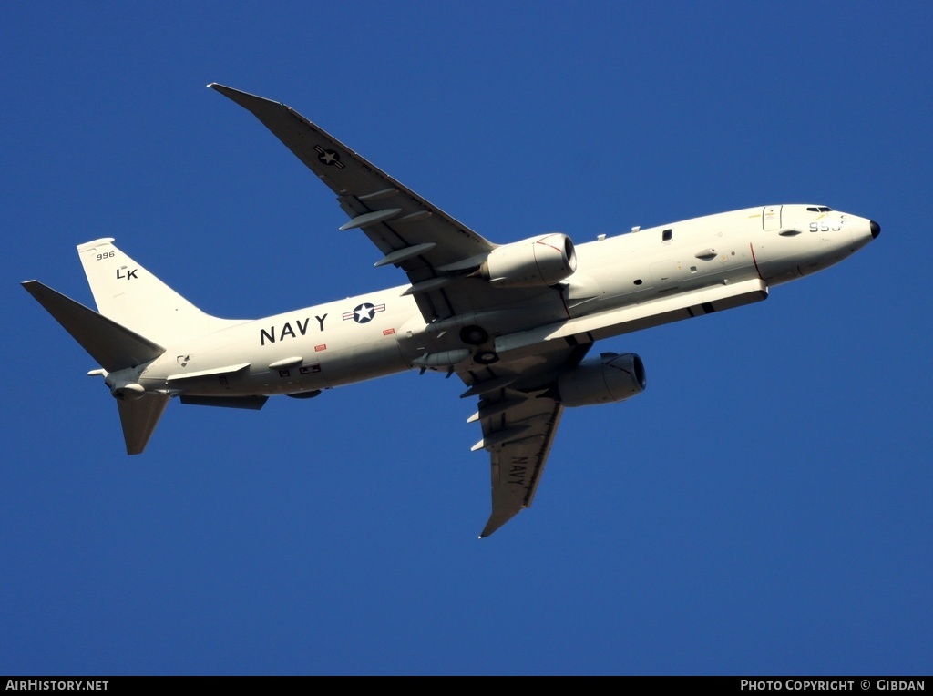 Aircraft Photo of 168996 | Boeing P-8A Poseidon | USA - Navy | AirHistory.net #763301