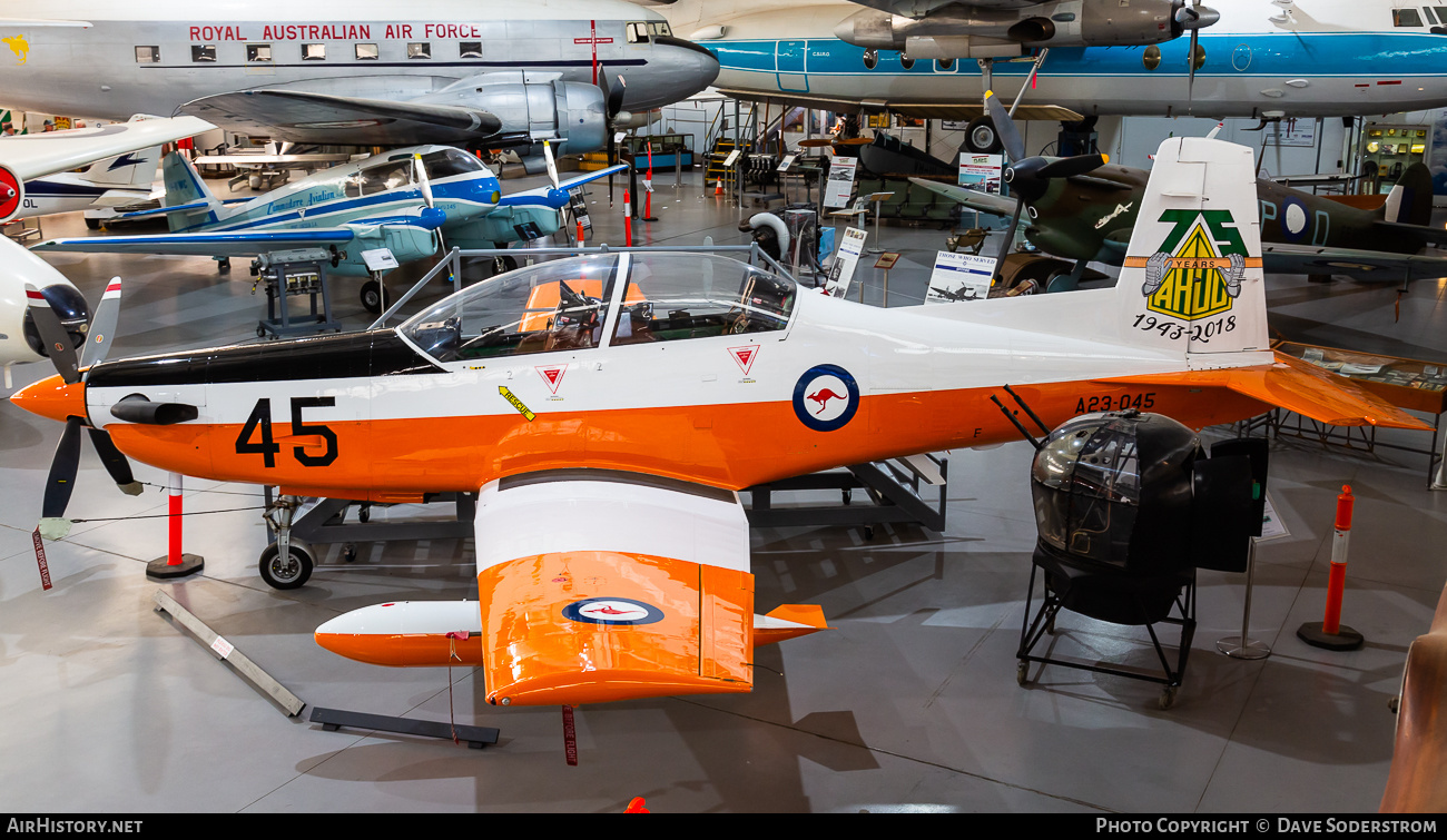 Aircraft Photo of A23-045 | Pilatus PC-9A | Australia - Air Force | AirHistory.net #763310