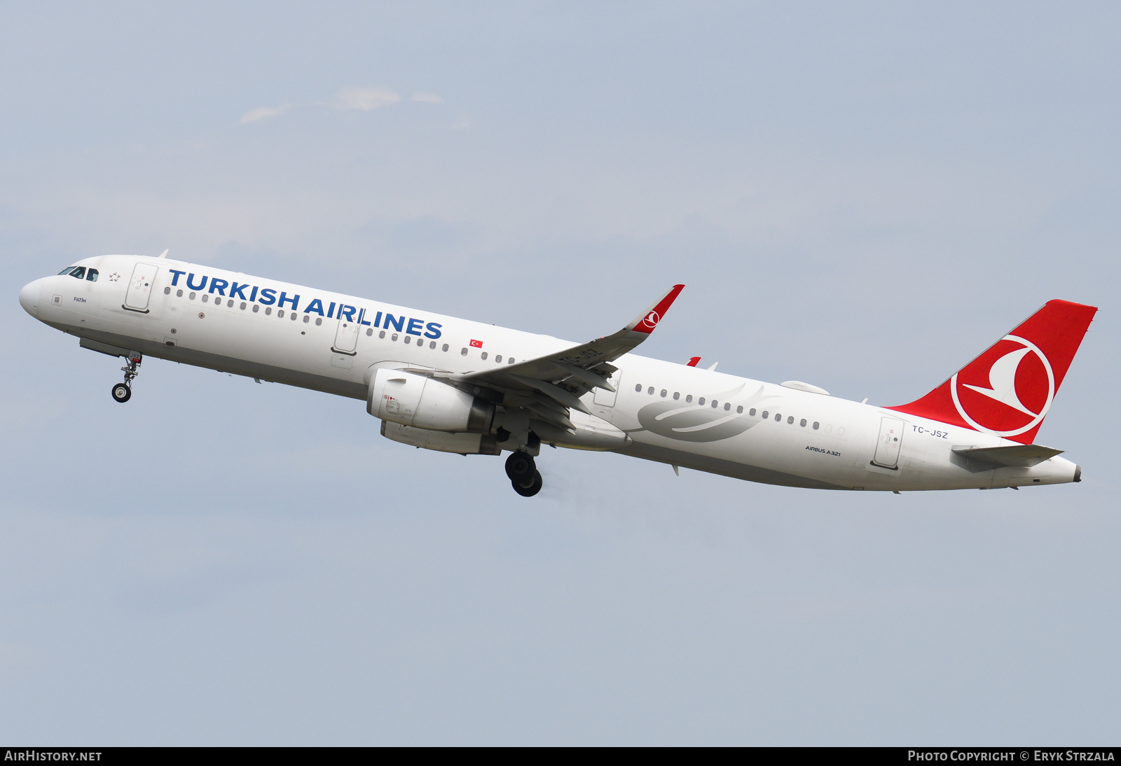 Aircraft Photo of TC-JSZ | Airbus A321-231 | Turkish Airlines | AirHistory.net #763329