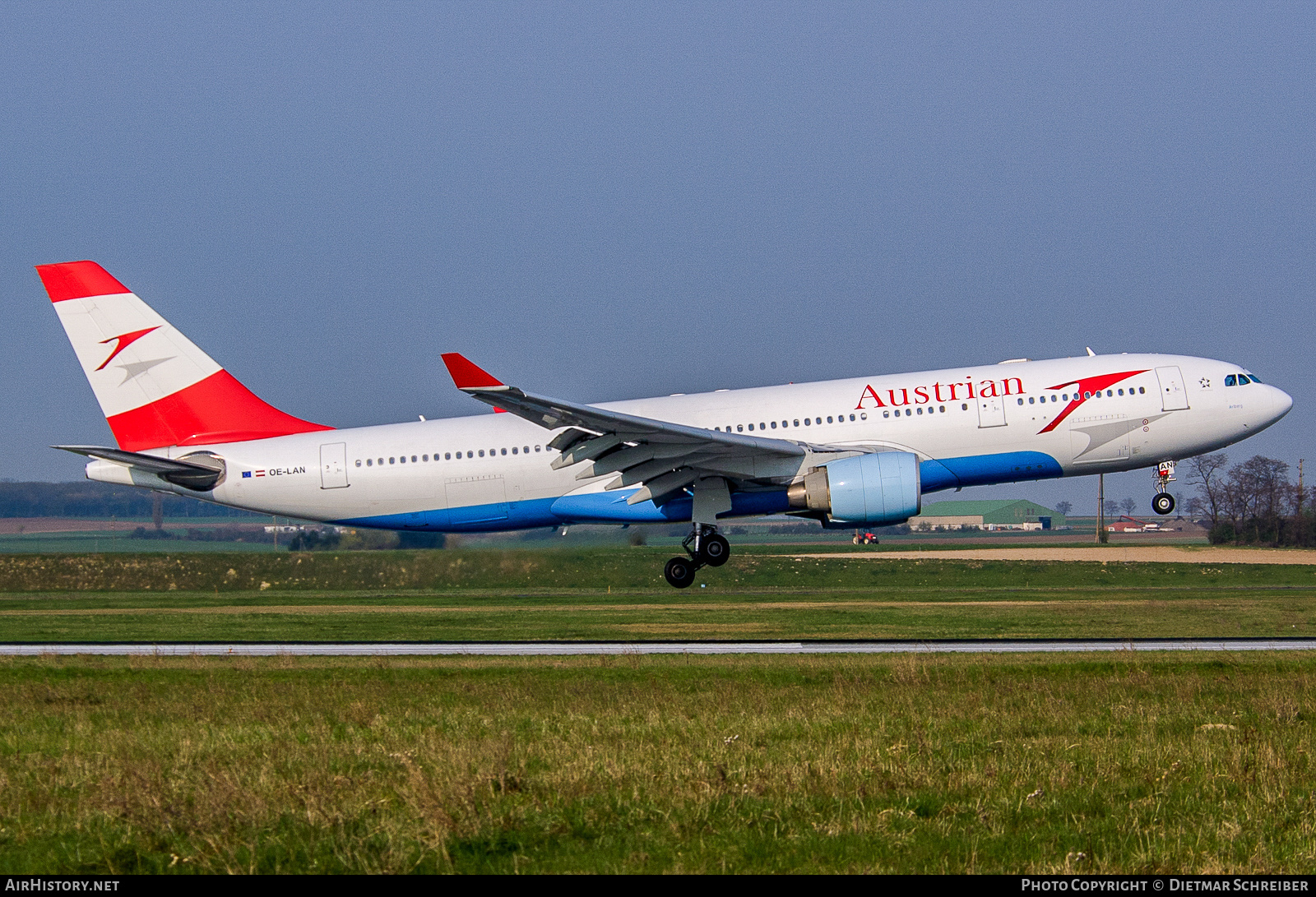 Aircraft Photo of OE-LAN | Airbus A330-223 | Austrian Airlines | AirHistory.net #763335