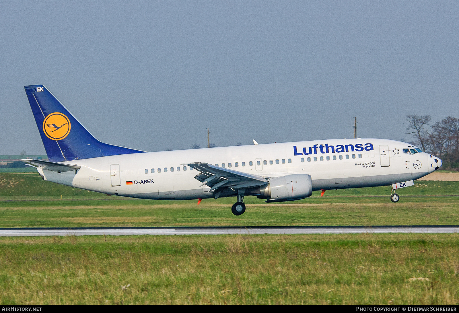 Aircraft Photo of D-ABEK | Boeing 737-330 | Lufthansa | AirHistory.net #763342