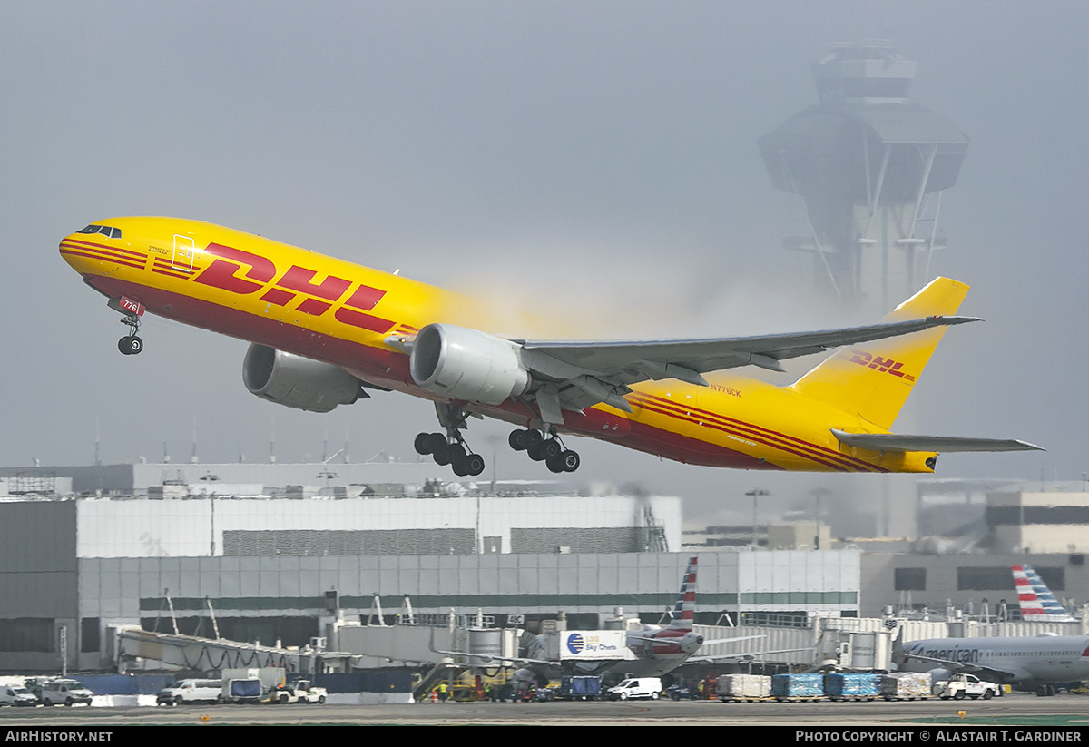 Aircraft Photo of N776CK | Boeing 777-F | DHL International | AirHistory.net #763352