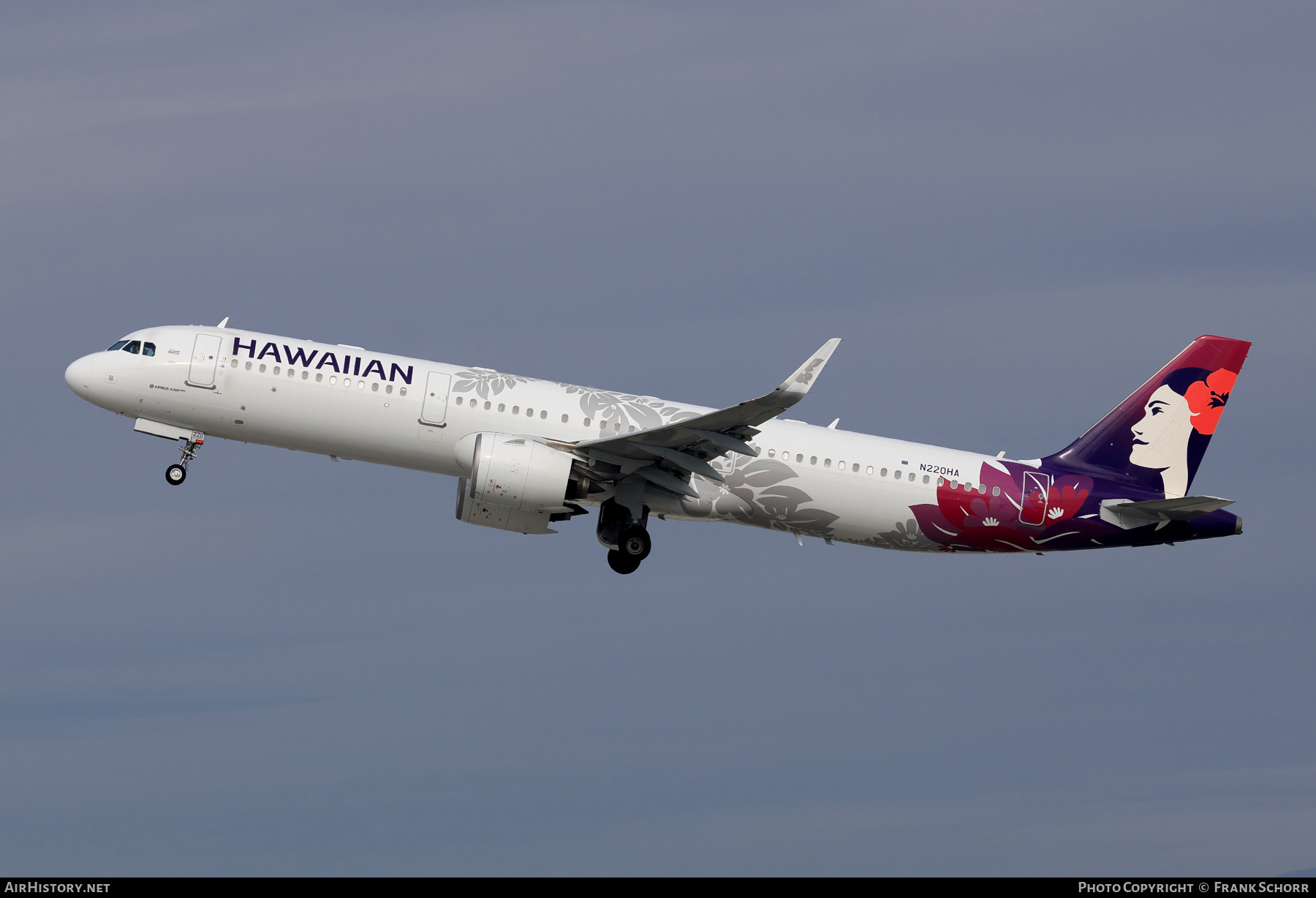 Aircraft Photo of N220HA | Airbus A321-271NX | Hawaiian Airlines | AirHistory.net #763357