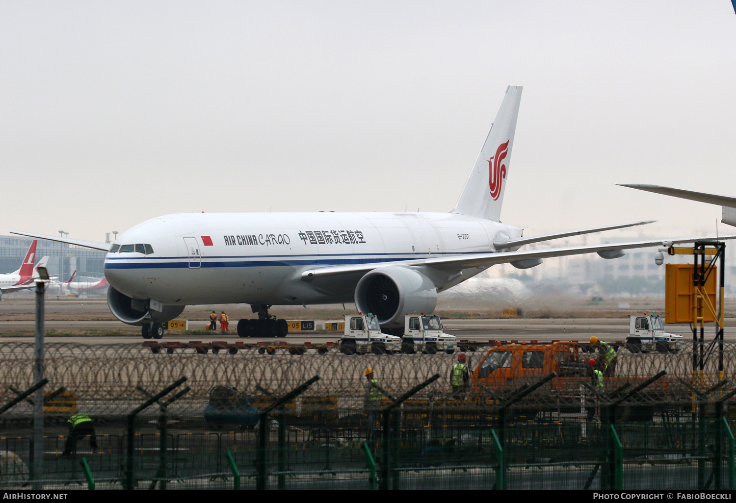 Aircraft Photo of B-223T | Boeing 777-F | Air China Cargo | AirHistory.net #763368