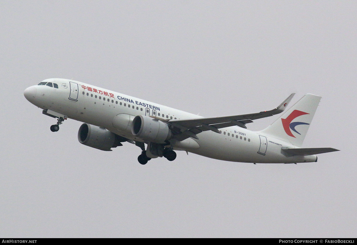 Aircraft Photo of B-308Y | Airbus A320-251N | China Eastern Airlines | AirHistory.net #763370