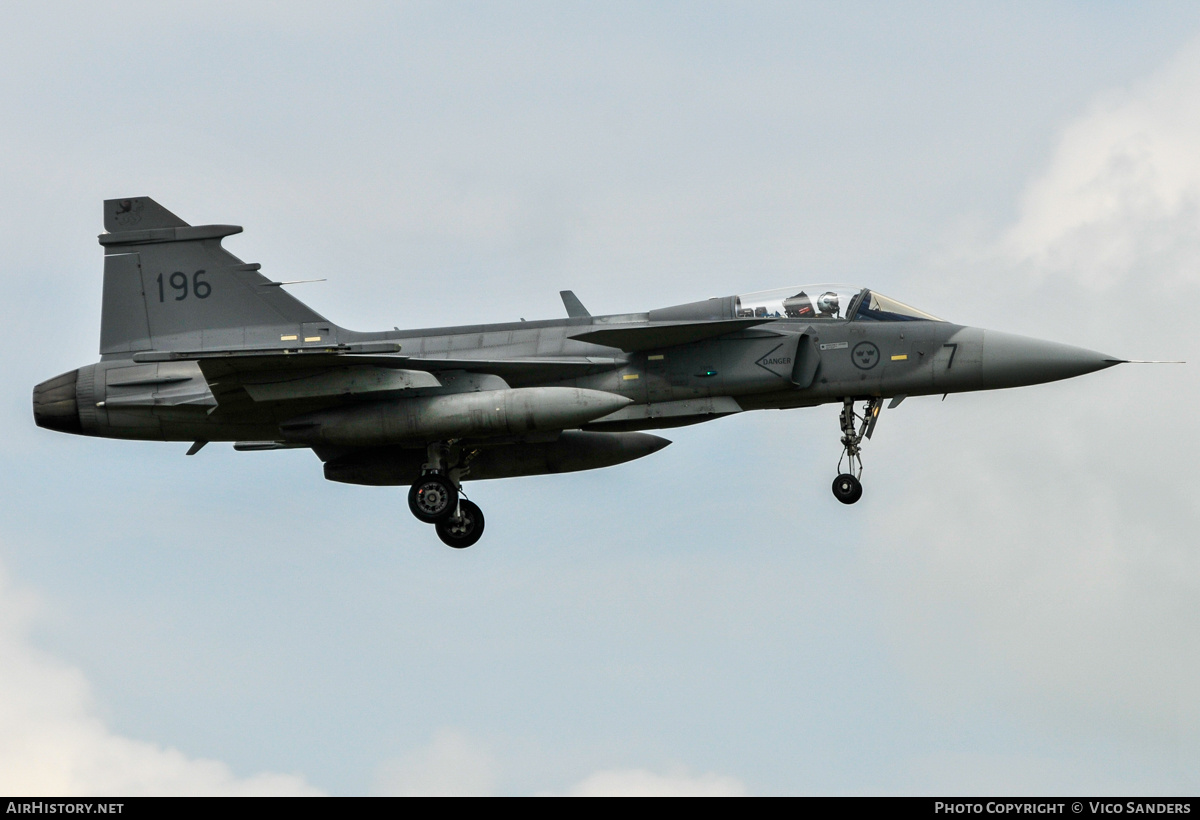 Aircraft Photo of 39196 | Saab JAS 39A Gripen | Sweden - Air Force | AirHistory.net #763371