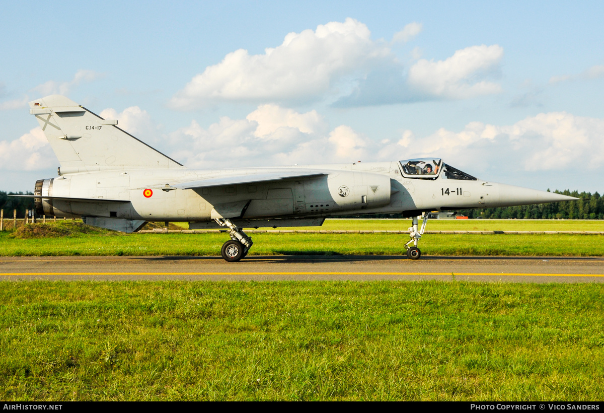 Aircraft Photo of C14-17 | Dassault Mirage F1CM | Spain - Air Force | AirHistory.net #763372