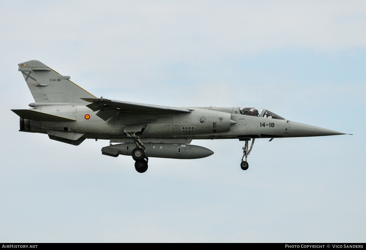 Aircraft Photo of C.14-36 | Dassault Mirage F1M | Spain - Air Force | AirHistory.net #763373