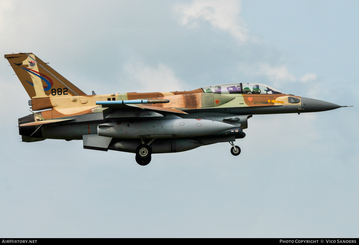 Aircraft Photo of 882 | Lockheed Martin F-16I Sufa | Israel - Air Force | AirHistory.net #763381