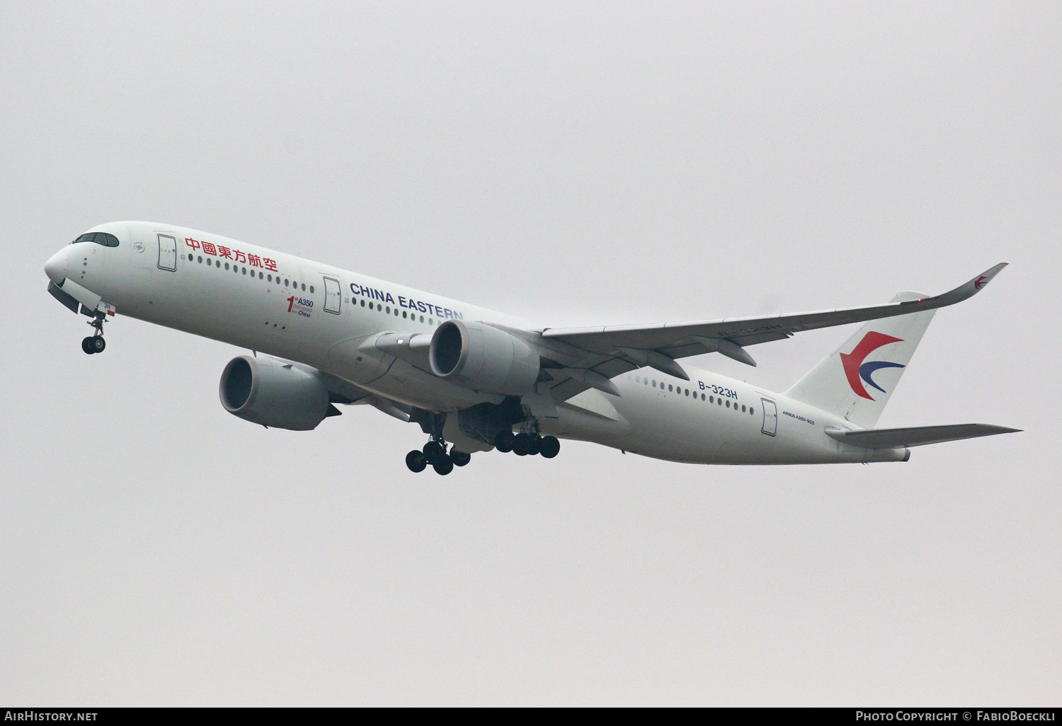 Aircraft Photo of B-323H | Airbus A350-941 | China Eastern Airlines | AirHistory.net #763382