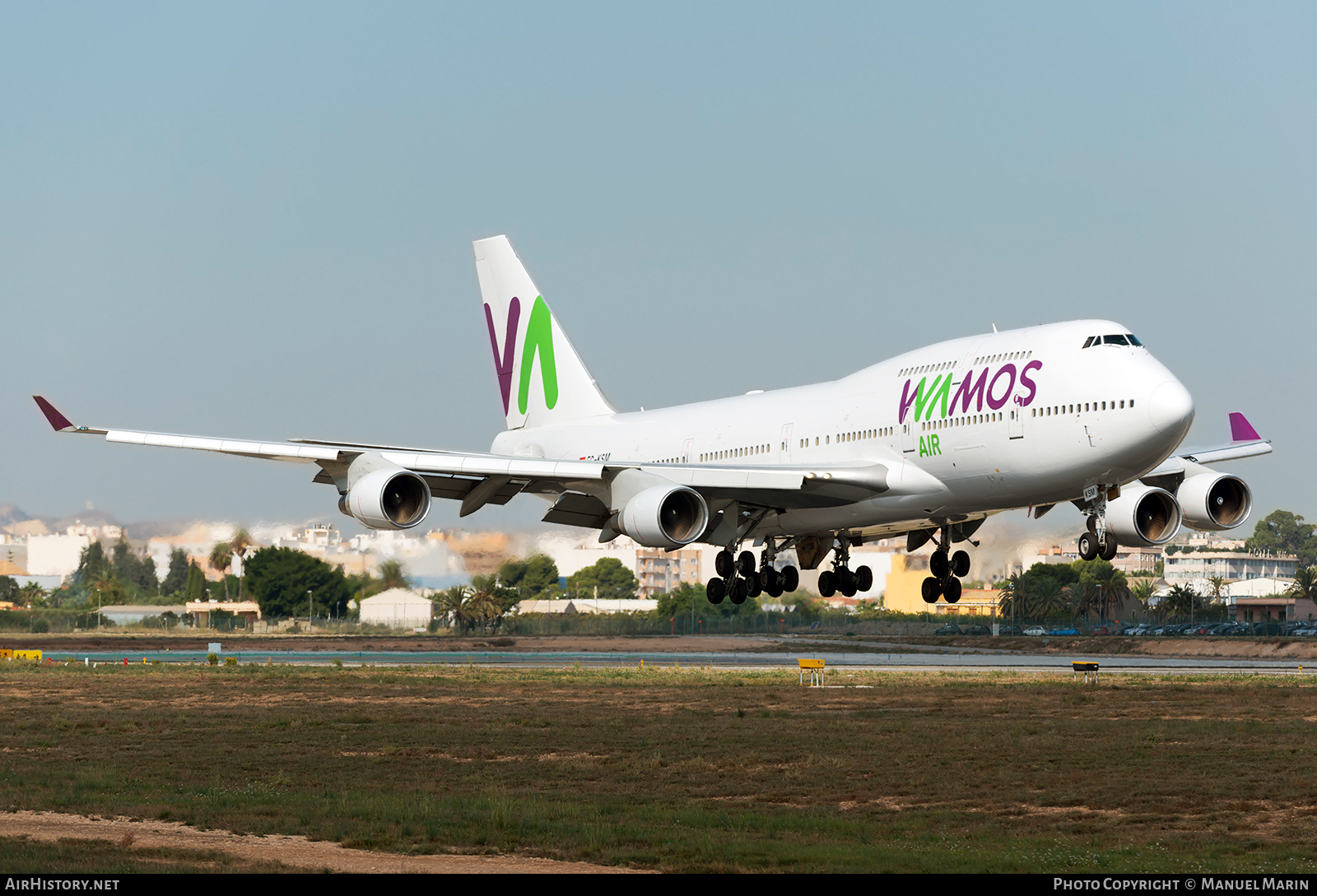 Aircraft Photo of EC-KSM | Boeing 747-412 | Wamos Air | AirHistory.net #763385