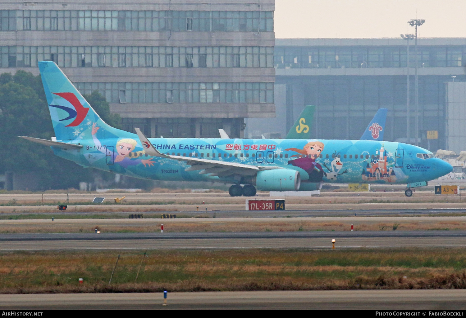 Aircraft Photo of B-1317 | Boeing 737-800 | China Eastern Airlines | AirHistory.net #763387