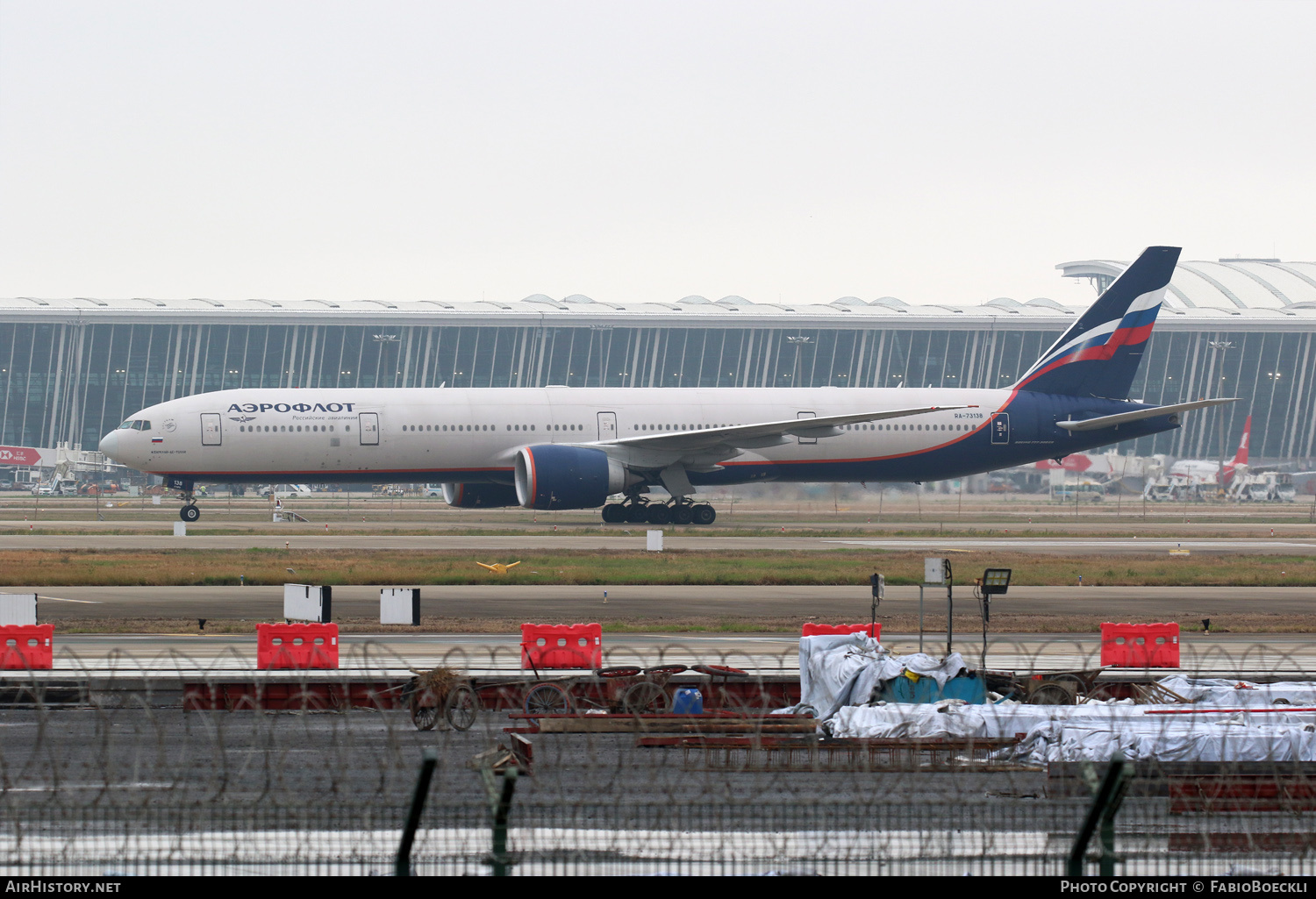 Aircraft Photo of RA-73138 | Boeing 777-3M0/ER | Aeroflot - Russian Airlines | AirHistory.net #763392