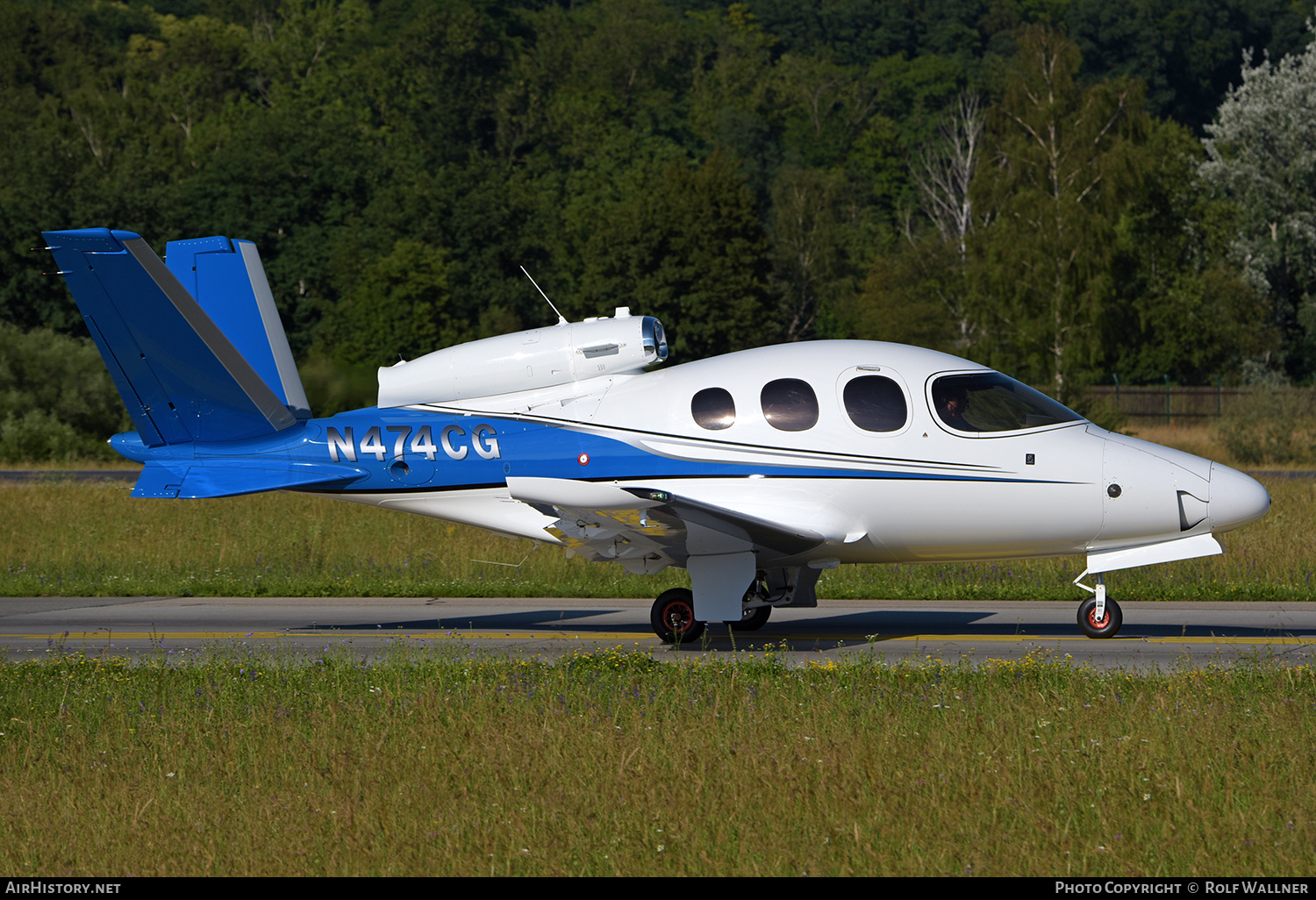 Aircraft Photo of N474CG | Cirrus SF-50 Vision | AirHistory.net #763396