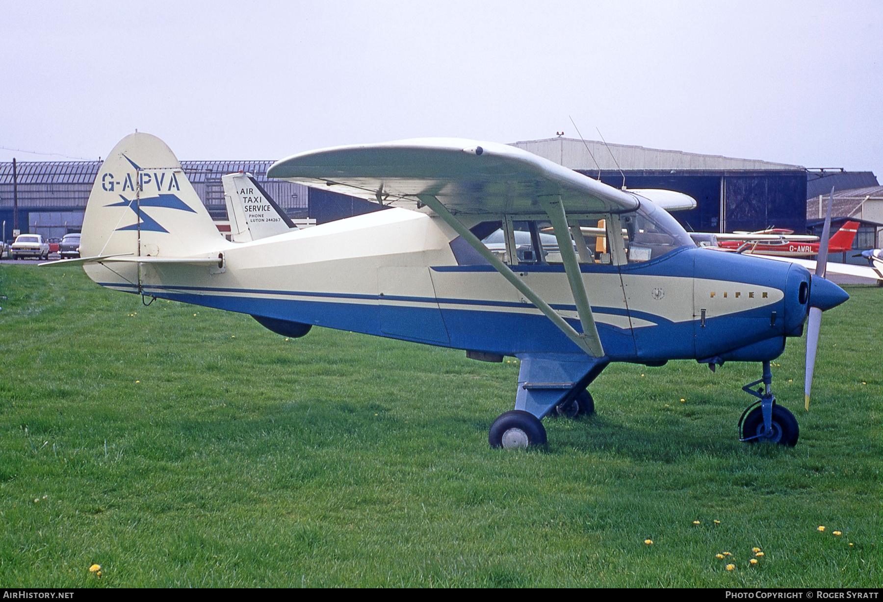 Aircraft Photo of G-APVA | Piper PA-22-160 Tri-Pacer | AirHistory.net #763400