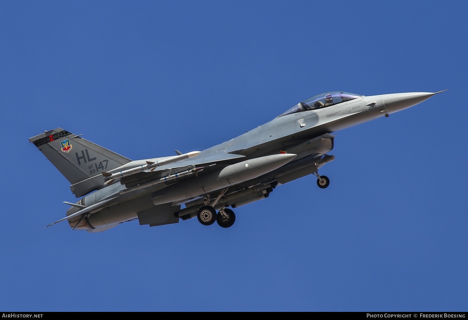 Aircraft Photo of 89-2147 | General Dynamics F-16CM Fighting Falcon | USA - Air Force | AirHistory.net #763407