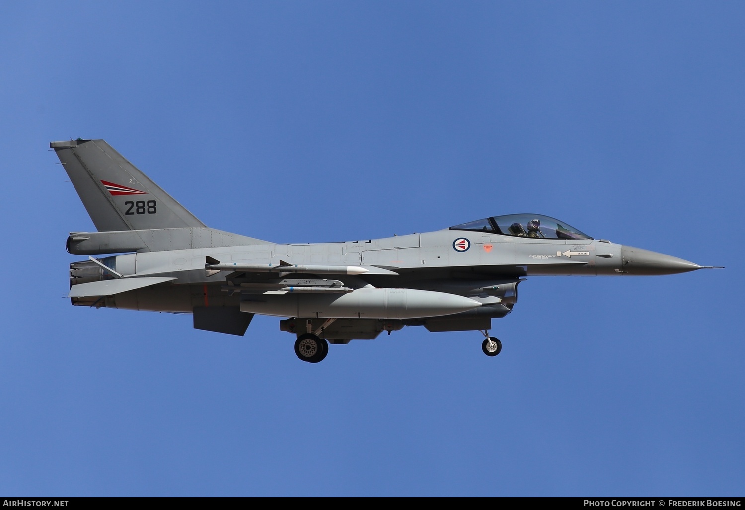 Aircraft Photo of 288 | General Dynamics F-16AM Fighting Falcon | Norway - Air Force | AirHistory.net #763419
