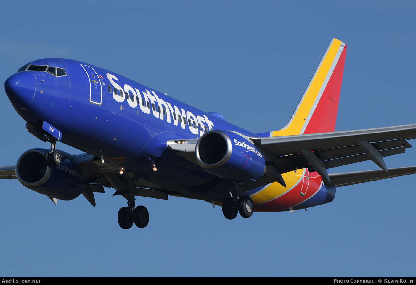Aircraft Photo of N428WN | Boeing 737-7H4 | Southwest Airlines | AirHistory.net #763429