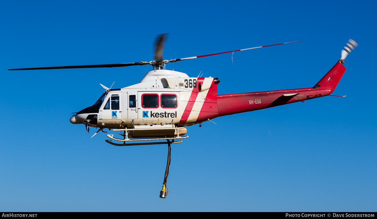 Aircraft Photo of VH-ESB | Bell 412EP | Kestrel Aviation | AirHistory.net #763431