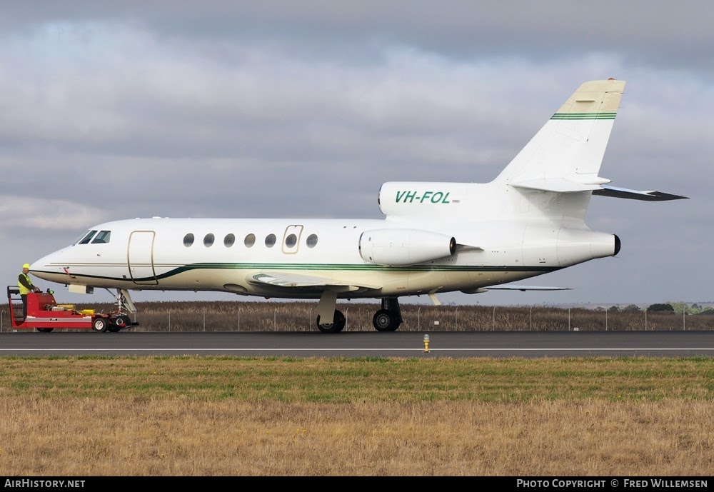 Aircraft Photo of VH-FOL | Dassault Falcon 50 | AirHistory.net #763471