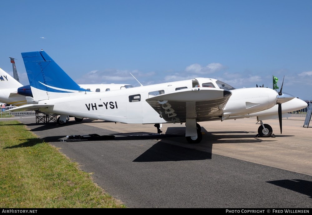 Aircraft Photo of VH-YSI | Piper PA-34-220T Seneca III | AirHistory.net #763479