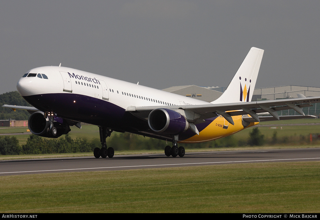 Aircraft Photo of G-MONR | Airbus A300B4-605R | Monarch Airlines | AirHistory.net #763491