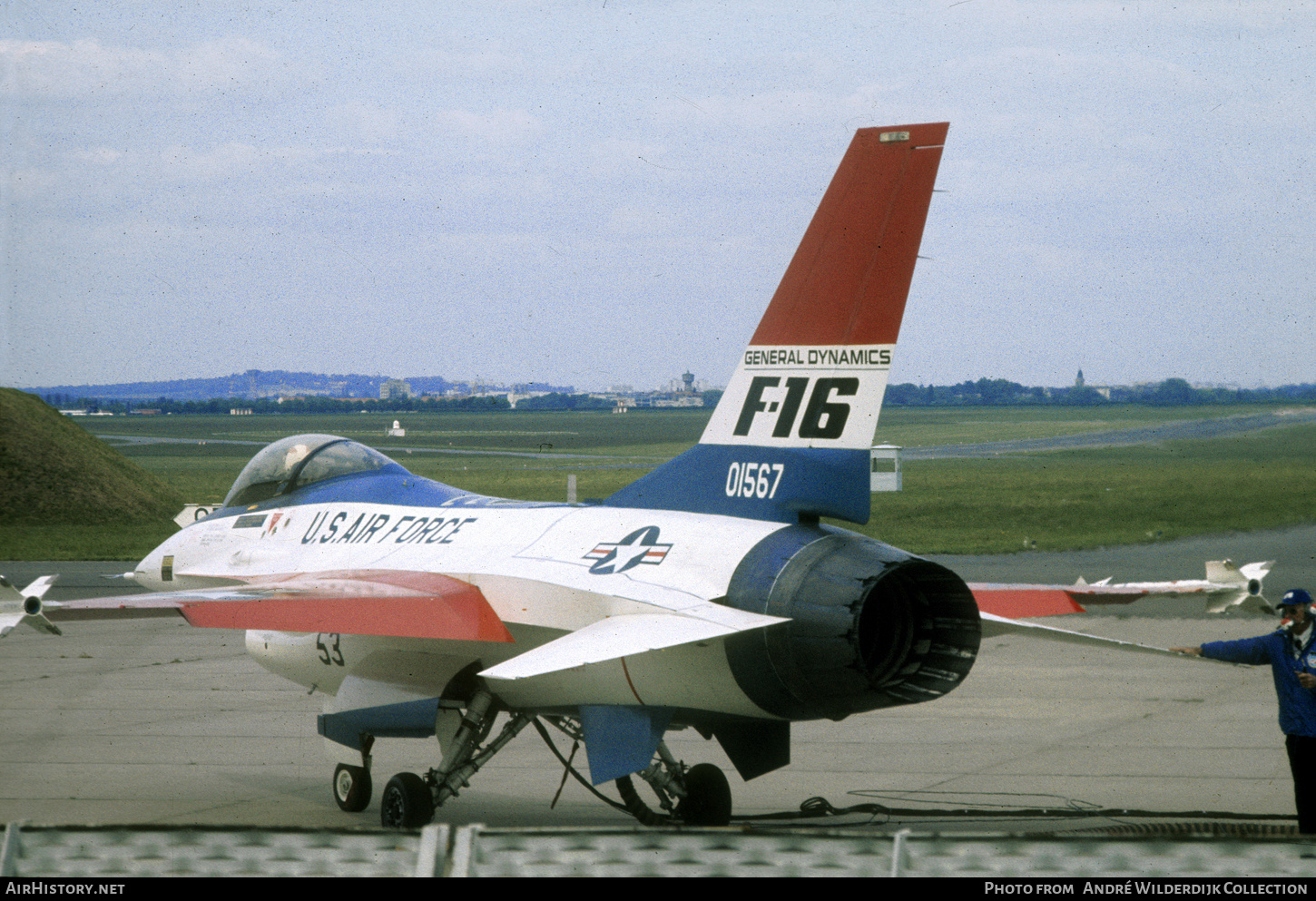 Aircraft Photo of 72-1567 / 01567 | General Dynamics YF-16 Fighting Falcon | USA - Air Force | AirHistory.net #763493