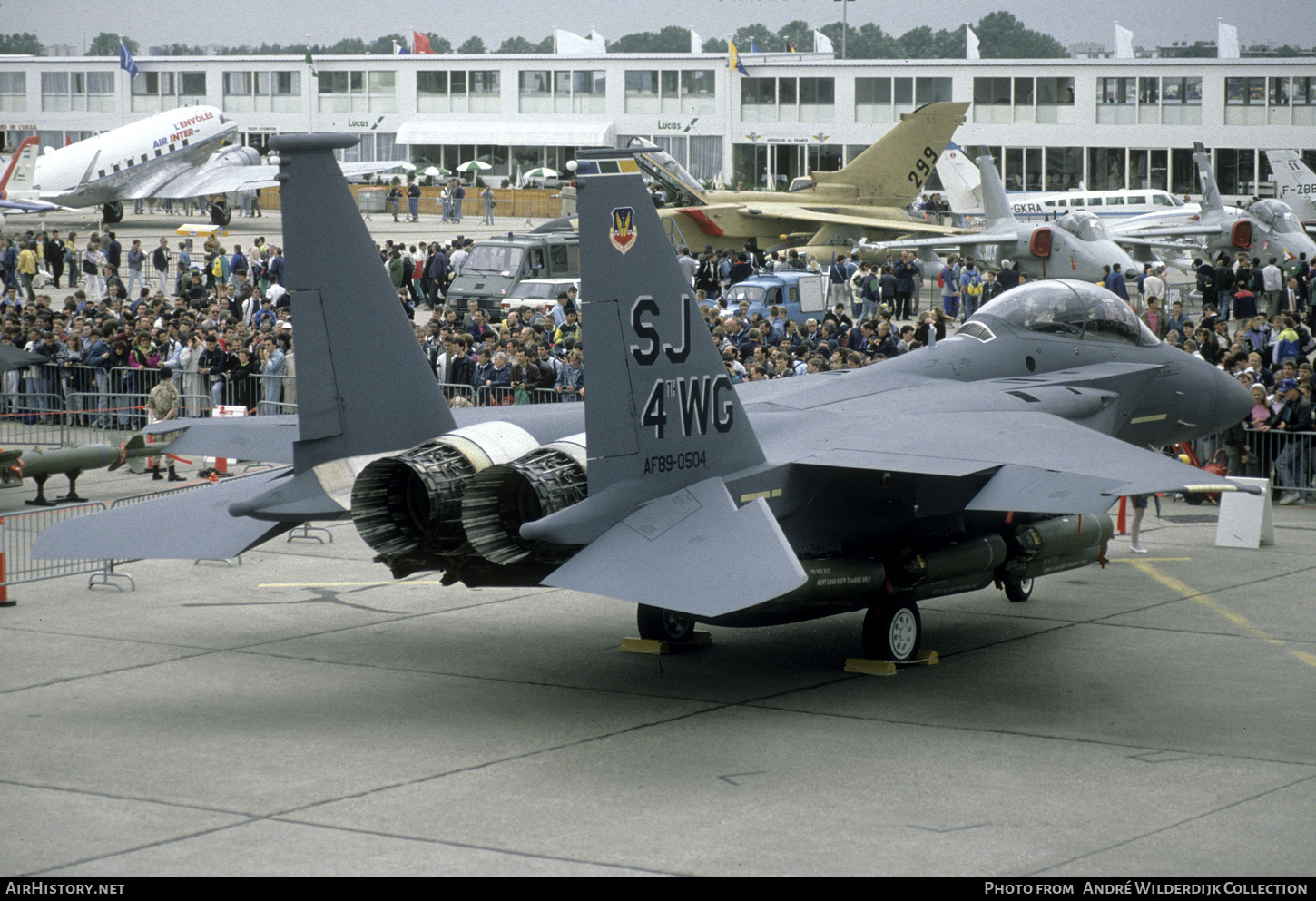 Aircraft Photo of 89-0504 / AF89-0504 | McDonnell Douglas F-15E Strike Eagle | USA - Air Force | AirHistory.net #763494