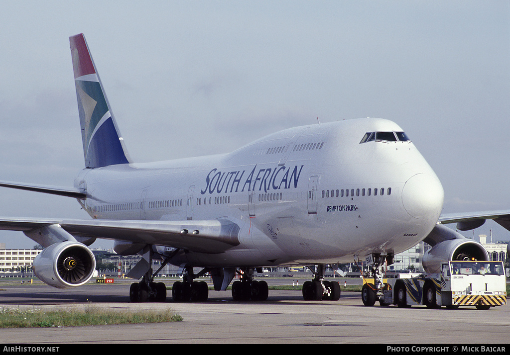 Aircraft Photo of ZS-SAX | Boeing 747-444 | South African Airways | AirHistory.net #763551