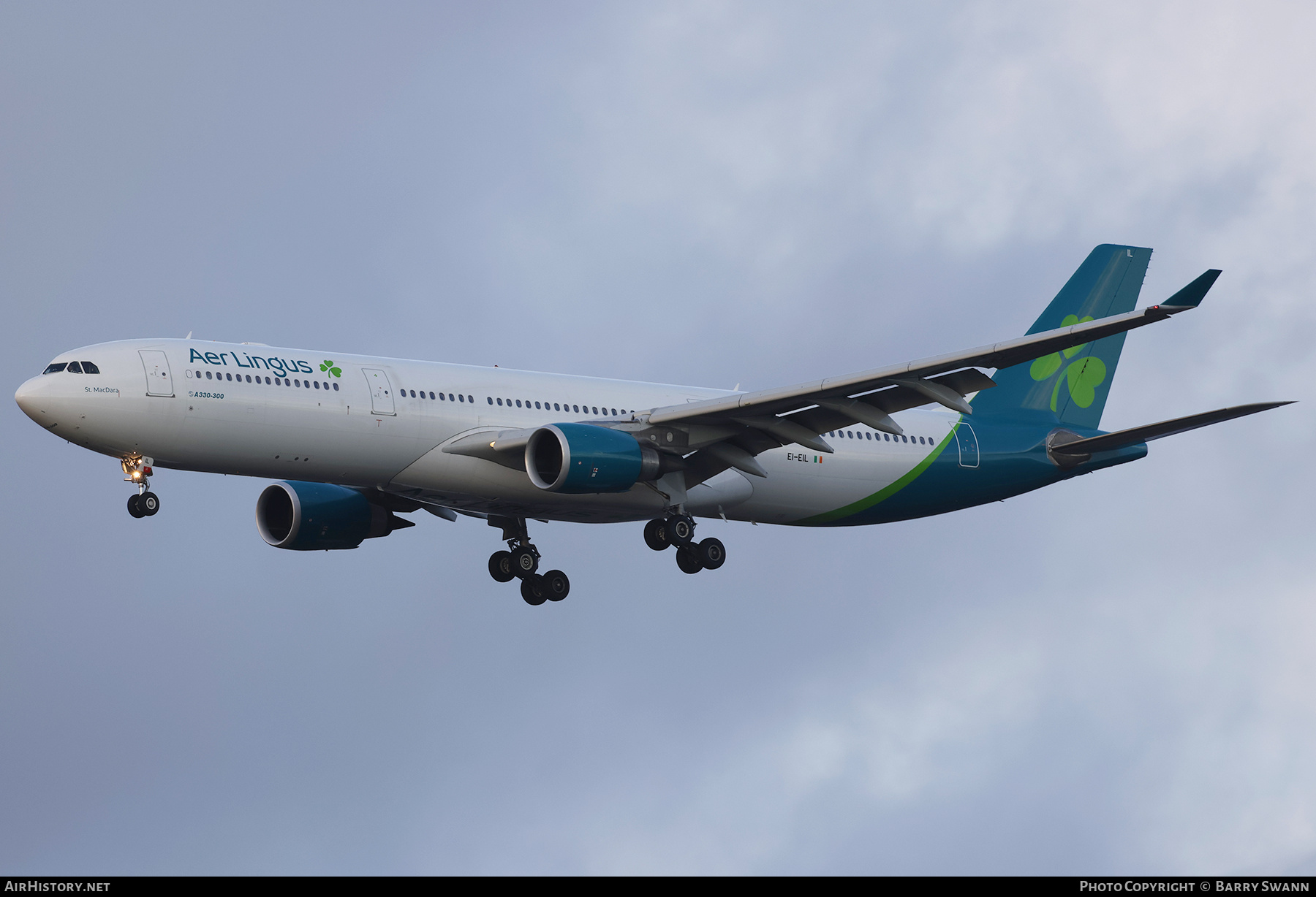 Aircraft Photo of EI-EIL | Airbus A330-302 | Aer Lingus | AirHistory.net #763553