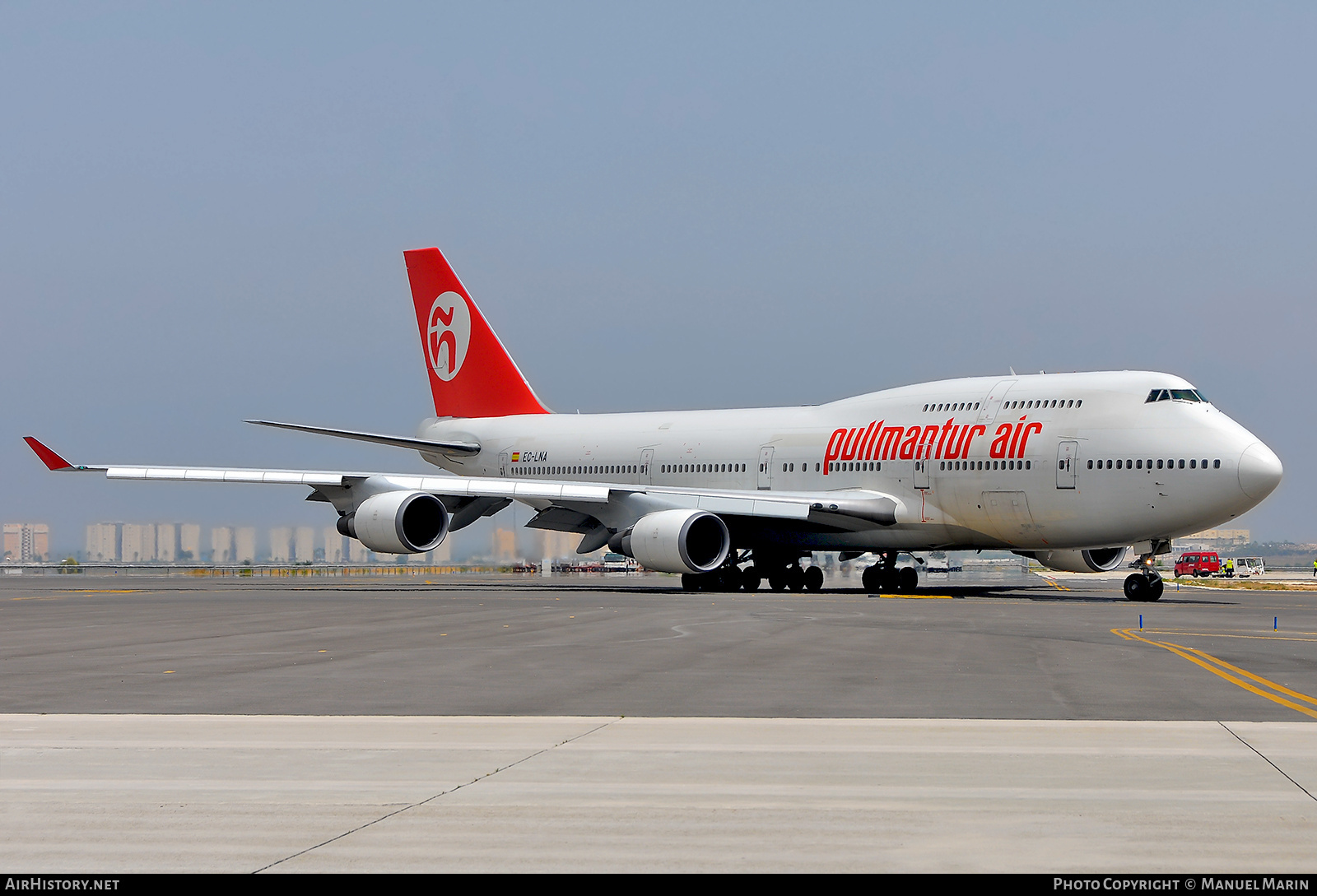 Aircraft Photo of EC-LNA | Boeing 747-446 | Pullmantur Air | AirHistory.net #763593