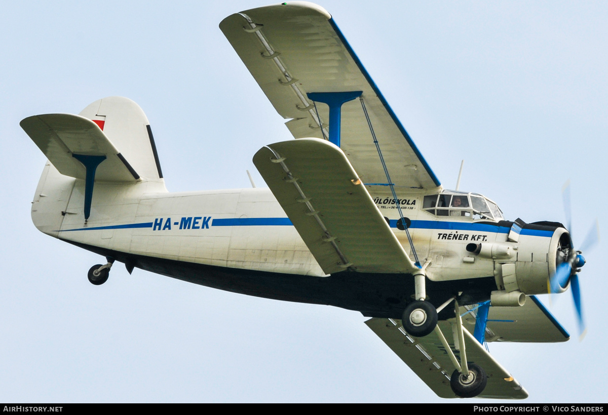 Aircraft Photo of HA-MEK | Antonov An-2R | Tréner Flight Academy | AirHistory.net #763608